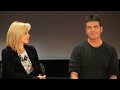 SIMON COWELL AND DAVID WILLIAMS TALK ABOUT THEIR BROMANCE. THEIR RELATIONSHIP IS LIKE THE PRIME MINISTER AND HIS GAY ASSISTANT FROM LITTLE BRITAIN. BRITAIN'S GOT TALENT PRESS LAUNCH