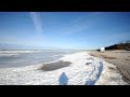 Winter am Strand von Lubmin