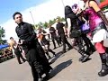 WGT2007 leute vor der Agra Halle