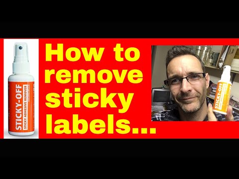 video-linktoworks-How to remove price stickers, sticky labels & sticky...