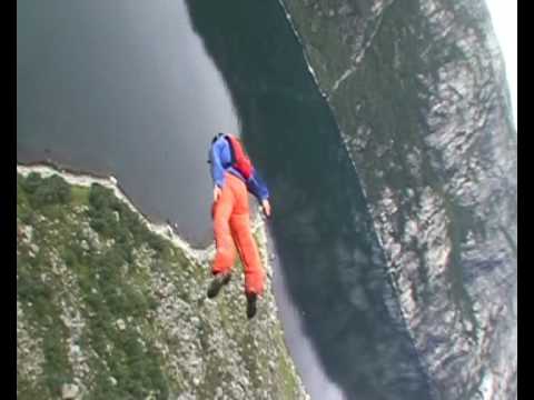 Laid Back Style Base Jumping