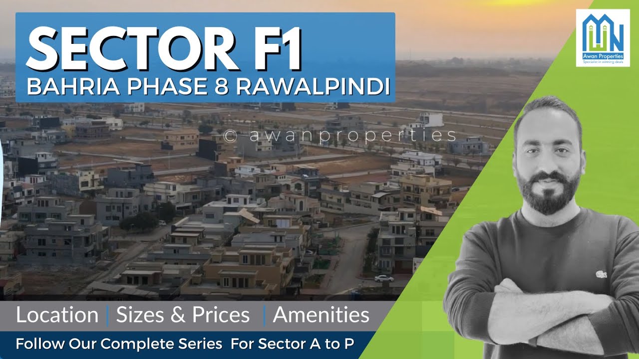 Sector F1 in Bahria Town Phase 8 Rawalpindi - Awan Properties