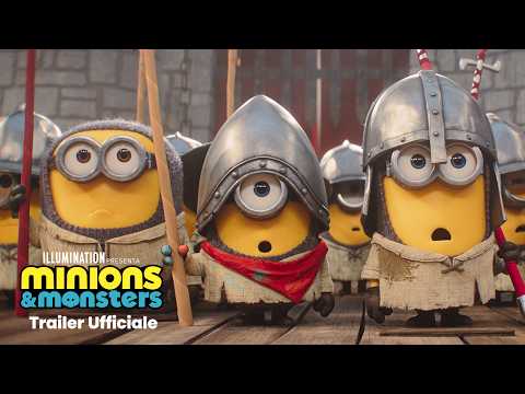 Preview Trailer Minions & Monsters, trailer del film Illumination terzo capitolo della serie prequel dei Minions