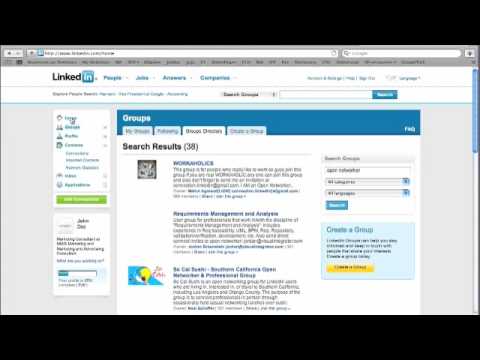how to network on linkedin for a job
