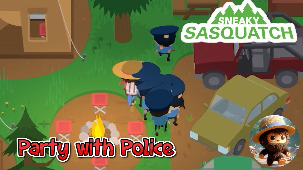 Sneaky Sasquatch - Party with Police