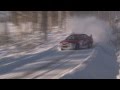 Henning Solberg living up to his sponsor Go Fast