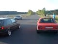 VW Derby 1  1,3 Knobloch vs. Golf 2 GTD 1,9 GT28RS