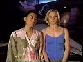 katee sackhoff & grace park from battlestar galactica presenting a spacey award.