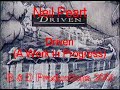 neil peart at work doing the drums for the song 'driven'