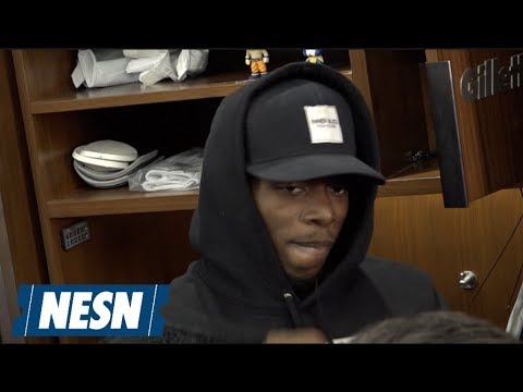 Video: Josh Gordon Patriots vs. Titans Week 10 Locker Room