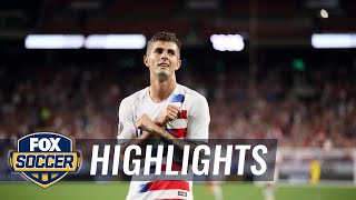 Christian Pulisic extends USMNT lead 4-0 vs. Trinidad and Tobago | 2019 CONCACAF Gold Cup Highlights by FOX Soccer