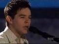 David Archuleta - Angels 4/08/08 American Idol