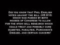 Steve Porter For Congress -- Stem Cell Research