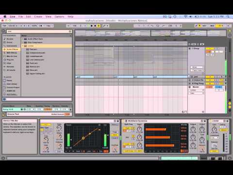 Ableton Live 9: How to Master Your Tracks Using Stock Plugins