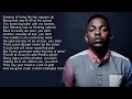 Kendrick Lamar – Money Trees