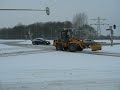 Winter Service , mini Wheelloader with snowplough and Mercedes unimog Truck!!