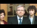 A teary Kevin Rudd bids farewell - Ousting Speech PART 1 OF 2