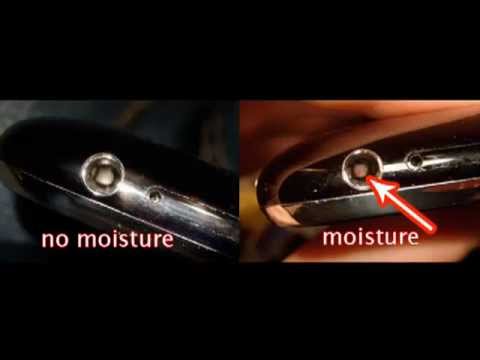 how to repair wet iphone