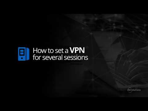 How to Set Up and Use a VPN with Remote Desktop Manager