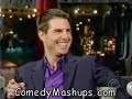 Once Again, Tom  Cruise Loses It on Letterman