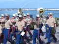 MCRD San Diego Marine Corps Band playing \"Black Jack\"