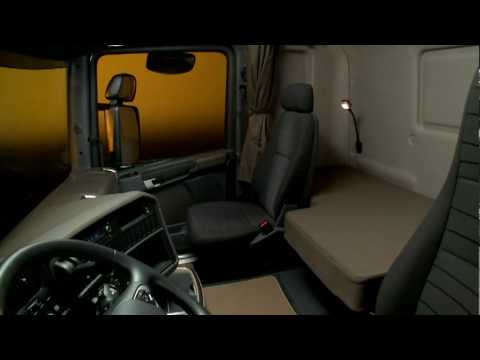 camion scania - Detalles internos de las nuevas cabinas.
