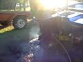 my 200hp merc idleing