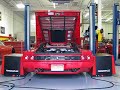 Ferrari 512 M Dynapack dyno test Ferrari 512 M Dynapack dyno test