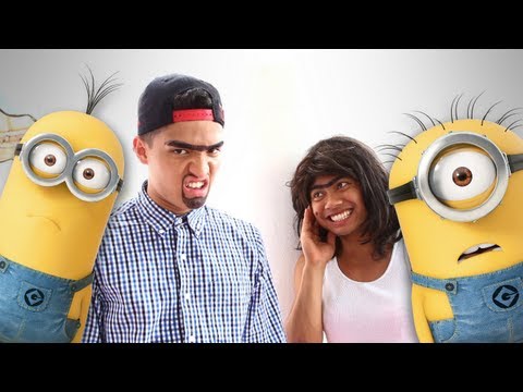 Richard - Alex gathers some Despicable Me Minions to help him sabotage Richards 1st date with Richard's dream girl Rolanda! Subscribe to future Wassabi videos! http://...