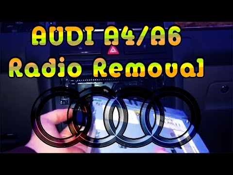 How to replace radio on 1999 A6
