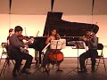 Brahms G minor Piano Quartet 1st movement (2/2)