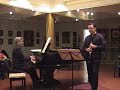 Clarinet Sonata by Francis Poulenc (2nd & 3rd movements) Clarinet Sonata by Francis Poulenc (2nd & 3rd movements)