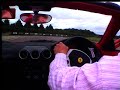 Ferrari F430 at thruxton with me driving Ferrari F430 at thruxton with me driving