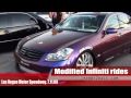 Modified Infiniti rides @ Las Vegas G35,G37,M45