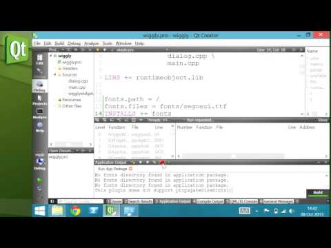 how to draw graphs in qt