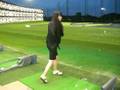 河原優子の挑戦 初☆ゴルフ 打ちっぱなし編