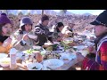 畑でクッキング 静岡 裾野 Field cooking in front of Mt.Fuji JAPAN