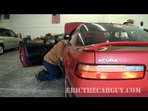 how to adjust e brake on acura integra
