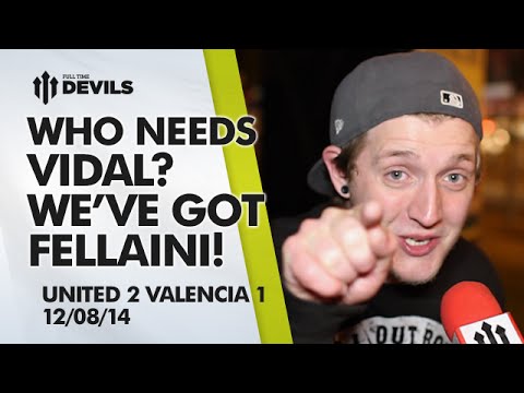 Who Needs Vidal? We've Got Fellaini! | Manchester United 2 Valencia 1 | ReUnited Pre-Season 14/15 Who Needs Vidal? We've Got Fellaini! | Manchester United 2 Valencia 1 | ReUnited Pre-Season 14/15