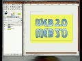 Web 2.0 Testo Logo con GIMP