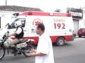 Taxistas tentam interceptar ambulância com paciente em coma