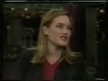 Kate Winslet on David Letterman promoting Titanic