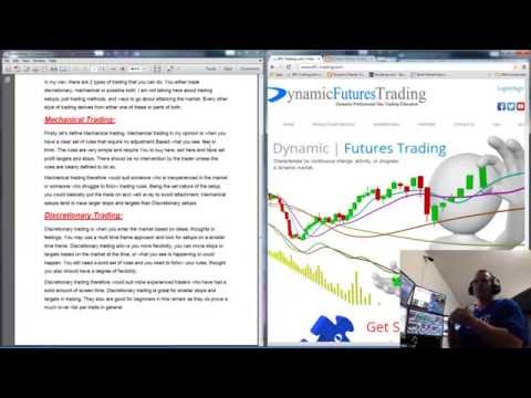 Non discretionary trading strategies