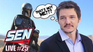 Here's What We Think The REAL Reason Why Pedro Pascal Isn't In The Mandalorian Suit - SEN LIVE #25 by Schmoes Know