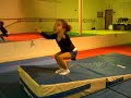 4 year old doing a back handspring 4 year old doing a back handspring