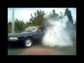 89 Mustang Burnout