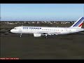 Air France Flight 1870 landing at EGLL, London Heathrow