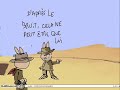 * th�me : western
* horizontal : d�cors � 360�
* jeu de r�le : un participant est un cowboy solitaire, l'autre une bande de brutes
* hors champ : en concertation
* dur�e : illimit�e
* musique : interstate medicine de slim : http://www.jamendo.com/fr/album/3100/

diffus� sous licence creative commons by-sa 2.5 : http://creativecommons.org/licenses/by-sa/2.5

tous les paintchats de webcomics.fr : http://paintchats.webcomics.fr/