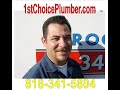 Plumber in Chatsworth, Ca 818-341-5804