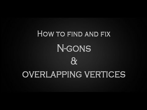 how to get rid of ngons in maya